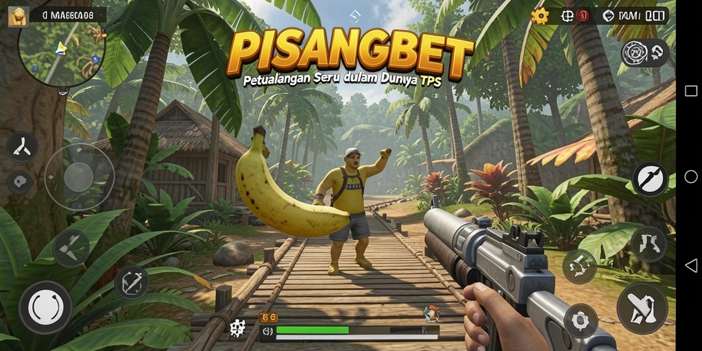 Tampilan aksi seru dalam game TPS PISANGBET.