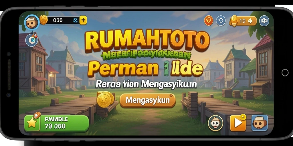 Tampilan menarik gameplay RUMAHTOTO yang memikat.