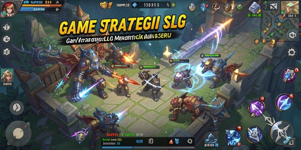 Gameplay seru dan strategis di dunia SUPER33.